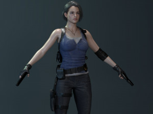 Jill Valentine 3D Model