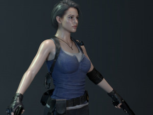 Jill Valentine 3D Model