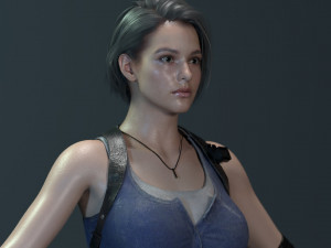 Jill Valentine 3D Model