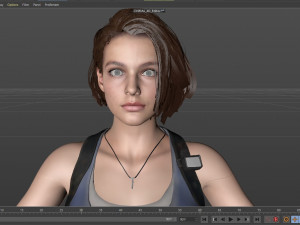 Jill Valentine 3D Model