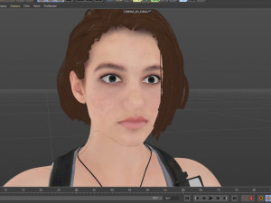 Jill Valentine 3D Model