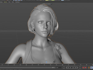 Jill Valentine 3D Model