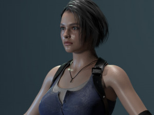 Jill Valentine 3D Model