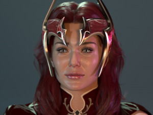 Scarlet Witch Modelo 3D