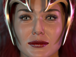 Scarlet Witch 3D 모델