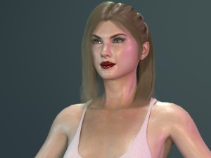 Taylor Swift 3D Model