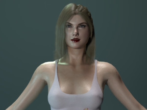 Taylor Swift 3D Model