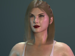 Taylor Swift 3D Model