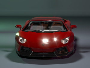 Lambor Aventador Model 3D