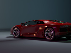 Lambor Aventador Model 3D