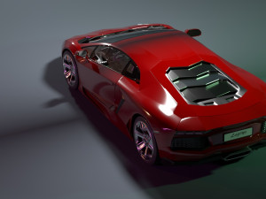 Lambor Aventador Model 3D