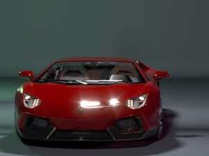 Lambor Aventador Model 3D