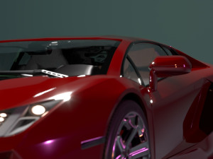 Lambor Aventador Model 3D