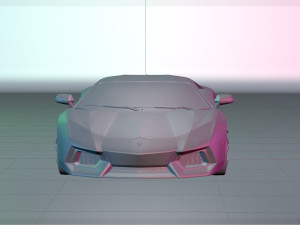 Lambor Aventador Model 3D
