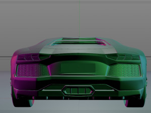 Lambor Aventador Model 3D