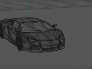 Lambor Aventador Model 3D