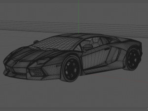 Lambor Aventador Model 3D