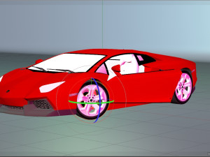 Lambor Aventador Model 3D