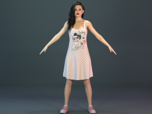 Selena Gomez 3D Модель