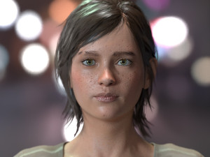 Ellie Williams 3D मॉडल