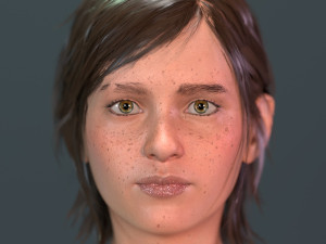 Ellie Williams Model 3D
