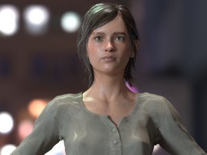 Ellie Williams Model 3D