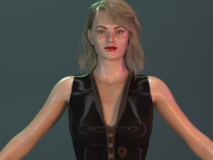 Emma Stone 3D Модель