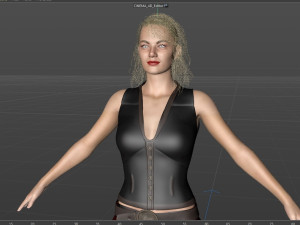 Emma Stone 3D Модель