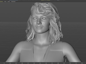 Emma Stone 3D Модель
