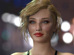 Cameron Diaz 3D Model