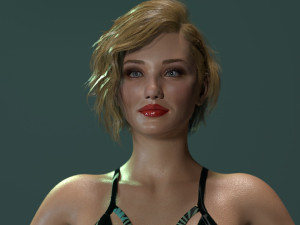 Cameron Diaz Model 3D