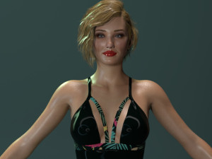 Cameron Diaz Model 3D