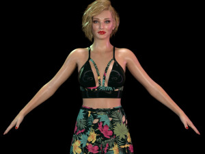 Cameron Diaz Model 3D