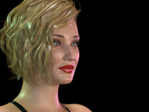 Cameron Diaz Model 3D