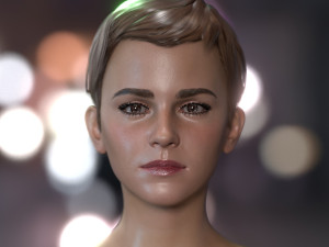 Emma Watson 3D Model