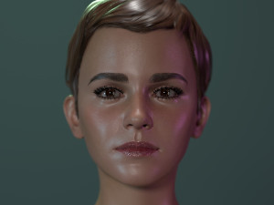 Emma Watson 3D 模型