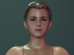 Emma Watson 3D 模型