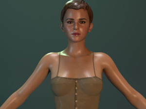 Emma Watson 3D 模型