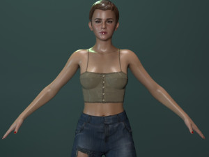 Emma Watson 3D 模型