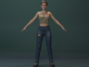 Emma Watson 3D 模型