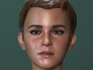 Emma Watson 3D 模型