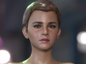 Emma Watson 3D 模型