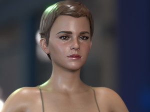 Emma Watson 3D 模型