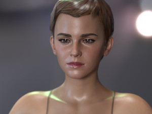 Emma Watson 3D 模型