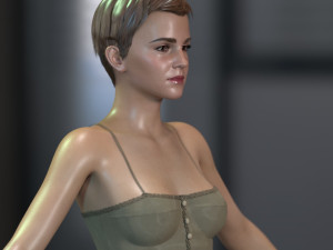 Emma Watson 3D 模型