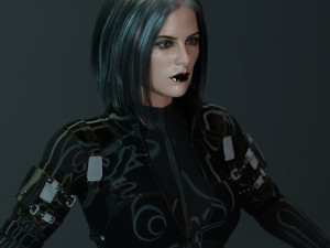 Selene Kate Beckinsale Modelo 3D
