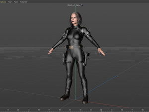 Selene Kate Beckinsale Modelo 3D