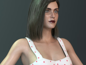 Alexandra Daddario 3Dモデル