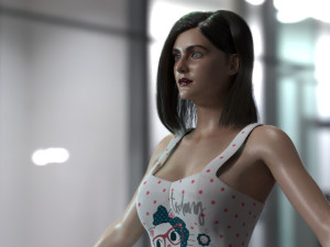Alexandra Daddario 3Dモデル