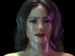 Salma Hayek Model 3D